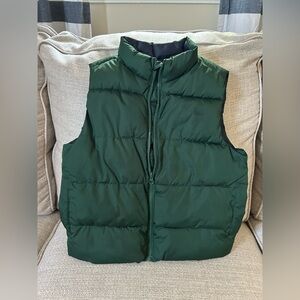 Old Navy Kid’s Forest Green Quilted Puffer Vest